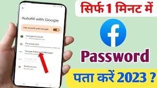 Facebook Ka Password Kaise Pata Kare   facebook password kaise pata kare  fb password change2023