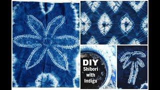 DIY Shibori with Indigo Dye