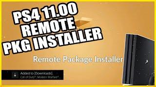 PS4 11.00 REMOTE PACKAGE INSTALLER INSTALL GAMES UPDATES & APPS REMOTLY