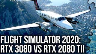 Flight Simulator 2020 RTX 3080 vs RTX 2080 Ti - a 4K Head-to-Head Shoot-Out