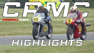 Classic Motorcycle Racing CRMC -  Cadwell Park - Highlights 2024