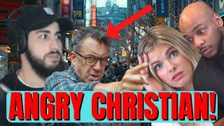 Rude Christian Gets Triggered Muhammed Ali Muslim Lantern - REACTION