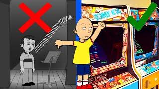 Caillou Gets Grounded Caillou Ditches School Talent Show For Galloping Ghost Arcade & Gets Grounded