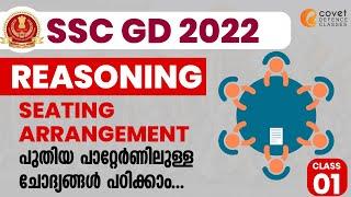 SSC GD 2022  Seating arrangementPrevious year questionsSSC GD Reasoning മലയാളത്തിൽ Explanation.