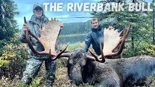 Moose Hunting In Alaska Giant Bull Down  Float Trip Style #moosehunting #huntalaska #hunting