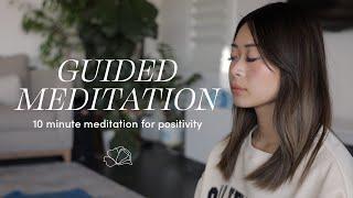 10 Minute Guided Meditation for Positive Energy Peace & Light 