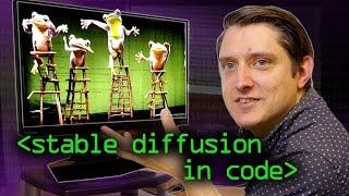 Stable Diffusion in Code AI Image Generation - Computerphile