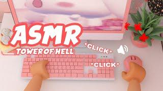 ROBLOX Pro Tower of Hell but its KEYBOARD ASMR... *VERY CLICKY*