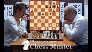 Kasparovs emotions against Carlsen