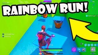 Im Making RAINBOW DEATHRUN 2.0 in Fortnite Creative