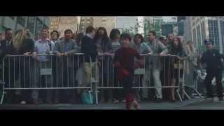 The Amazing Spider Man 2 End Scene Kid Stands Up Against Rhino Man - High Definition