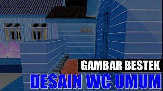 Gambar Bestek-Desain WC Umum