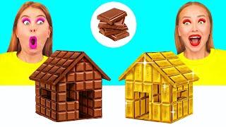 Défi Chocolat vs Réalité Nourriture  Défis Amusants par DuKoDu Challenge