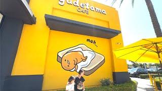 Gudetama Cafe Review  Buena Park CA