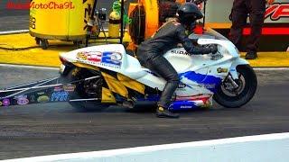 PRO STOCK MOTORCYCLES DRAG RACING NHRA 200mph RACE