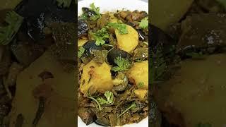 Hyderabadi Same Ki Phalli Aloo aur Baingan Ka Salan #food #cooking #youtubeshorts #viral #youtube