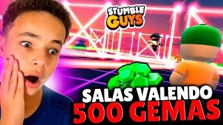 STUMBLE GUYS AO VIVO  X1 VALENDO 500 GEMAS ‹PEDRO GAMER›