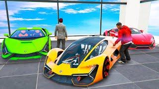 ROBANDO TODOS los COCHES MILLONARIOS en GTA 5