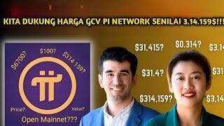 AKHIRNYA MUNCUL HARGA PI NETWORK SAAT LISTING SENILAI 1 PI 10000$‼️‼️‼️