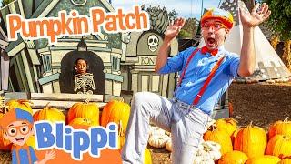 Blippi and Meekah’s Spooky Pumpkin Patch Playdate Halloween Episodes for Kids