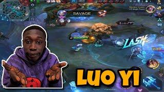 Luo yi the strongest mage in mobile legends .. insane damage 