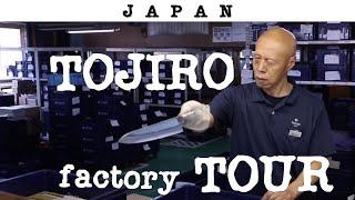 How knives are made? Knife making Tojiro factory tour.