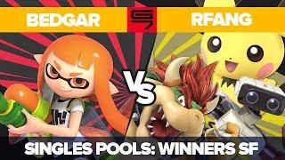 Bedgar vs RFang - Ultimate Singles Pools R2 Winners SF - Genesis 7 Inkling vs Pichu Bowser R.O.B