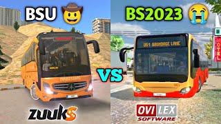 Bus Simulator Ultimate vs Bus Simulator 2023  Ovilex Games vs Zuuks Games