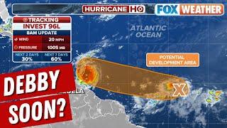 Invest 96L Could Develop Behind Hurricane Beryl In Atlantic