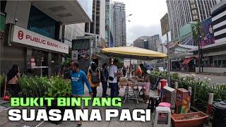 KUALA LUMPUR MALAYSIA SUASANA PAGI DI KAWASAN BUKIT BINTANG