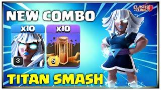 TITAN-EARTHQUAKE is OVERPOWERED TH15 War Attack Strategy Clash of Clans