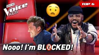 The FUNNIEST BLOCK Moments on The Voice Kids   Top 6