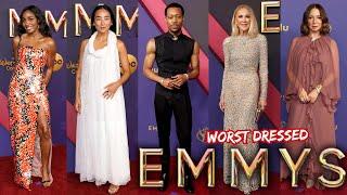 10 WORST DRESSED AT THE EMMY AWARDS 2024 EMMYs