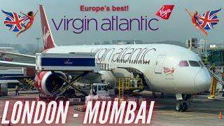 World’s COOLEST Airline  London- Mumbai  Virgin Atlantic Economy Delight  B787-9  Trip Report