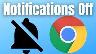 How To Disable Notifications On Google Chrome