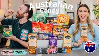 British Siblings Try Australian Candy - This With Them