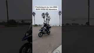 Practicing On My New 2024 BMW R1250 GS Adventure