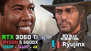 RTX 3060 Ti vs Red Dead Redemption  Switch Ryujinx Emulator  60FPS  The Best Way to Play on PC