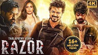 Thalapathy Vijays RAZOR - Hindi Dubbed South Movie  Vijay Sethupathi Malvika Mohanan Arjun Das