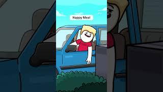 Adult Happy Meal  Original Animation Meme #shorts