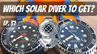 CITIZEN vs SEIKO Battle of the Solar Divers