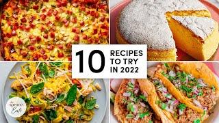 10 Recipes To Try in 2022  The Spruce Eats #CookWithUs #RecipesFor2022