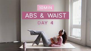 Day 4 - 1 Month Pilates Plan  10MIN ‘Hourglass’ Abs  deep core & pelvic floor