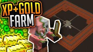 Gold & XP Farm Tutorial  Level 0-30 in 74 seconds Minecraft 1.20  ErikOnHisPeriod