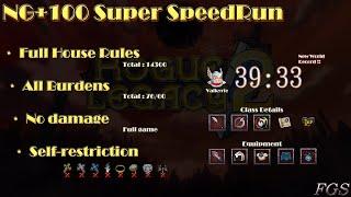 Rogue Legacy 2 - NG+100 Full House Rules + All Burdens + No damage Super SpeedRun 3933