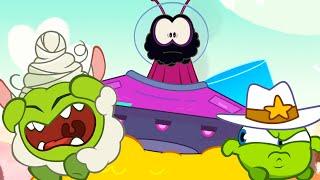 Alien Ship   Om Nom    NEW   Season 27   Super Toons TV Po Polsku