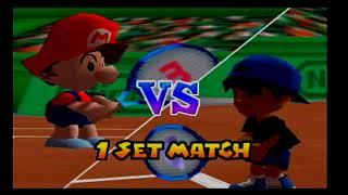 Mario Tennis N64-Doubles Tournament Longplay