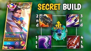 TOP GLOBAL GRANGER SECRET MECHANICS TO DESTROY BUFFED HERO GRANGER BEST BUILD AND EMBLEM 2023- MLBB