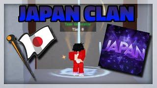 I Joined JAPAN Clan Roblox BedWars