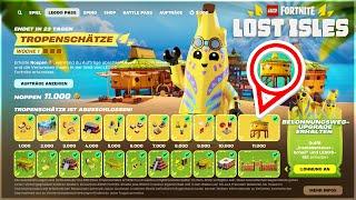 *NEU* LOST ISLES TRAILER LEGO PASS KLOMBO & NEUE BIOME  LEGO Fortnite